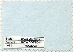 Baby Jersey 100% Cotton